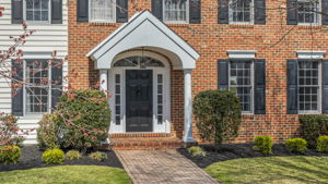 Covered Front Entrance