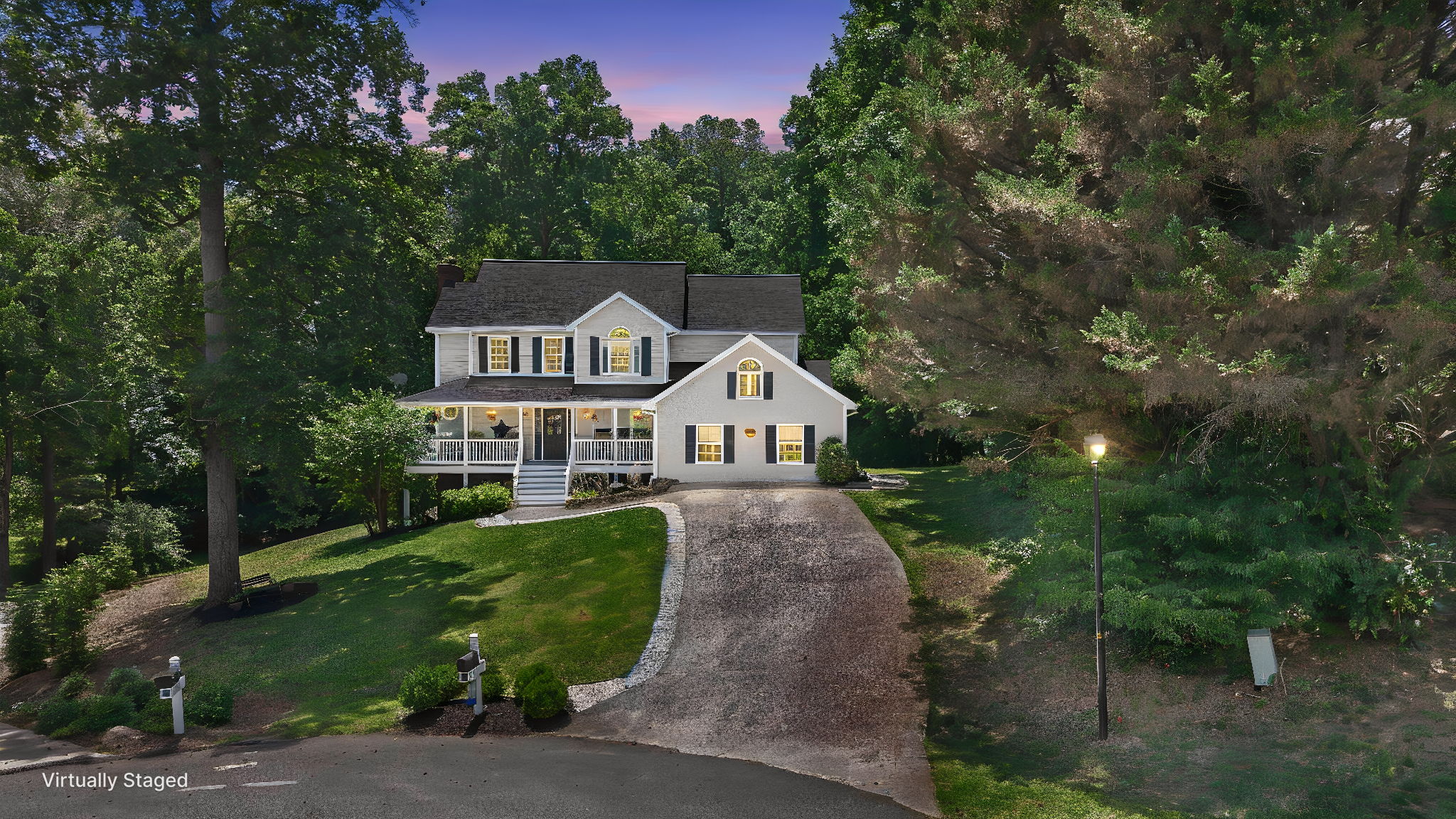 105 Cygnet Cir Forest VA -2 day to dusk.jpeg