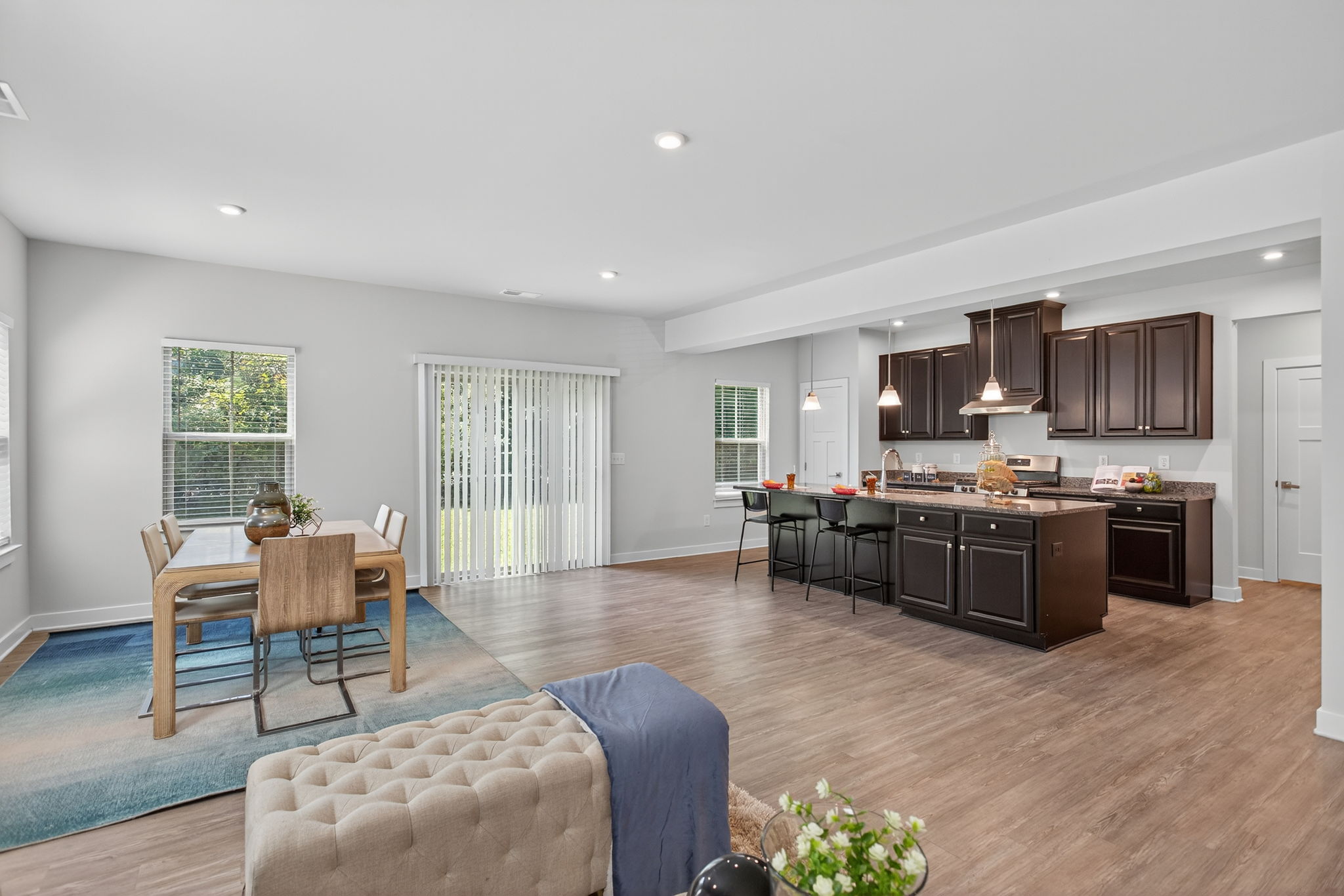 Large open living space for entertaining!