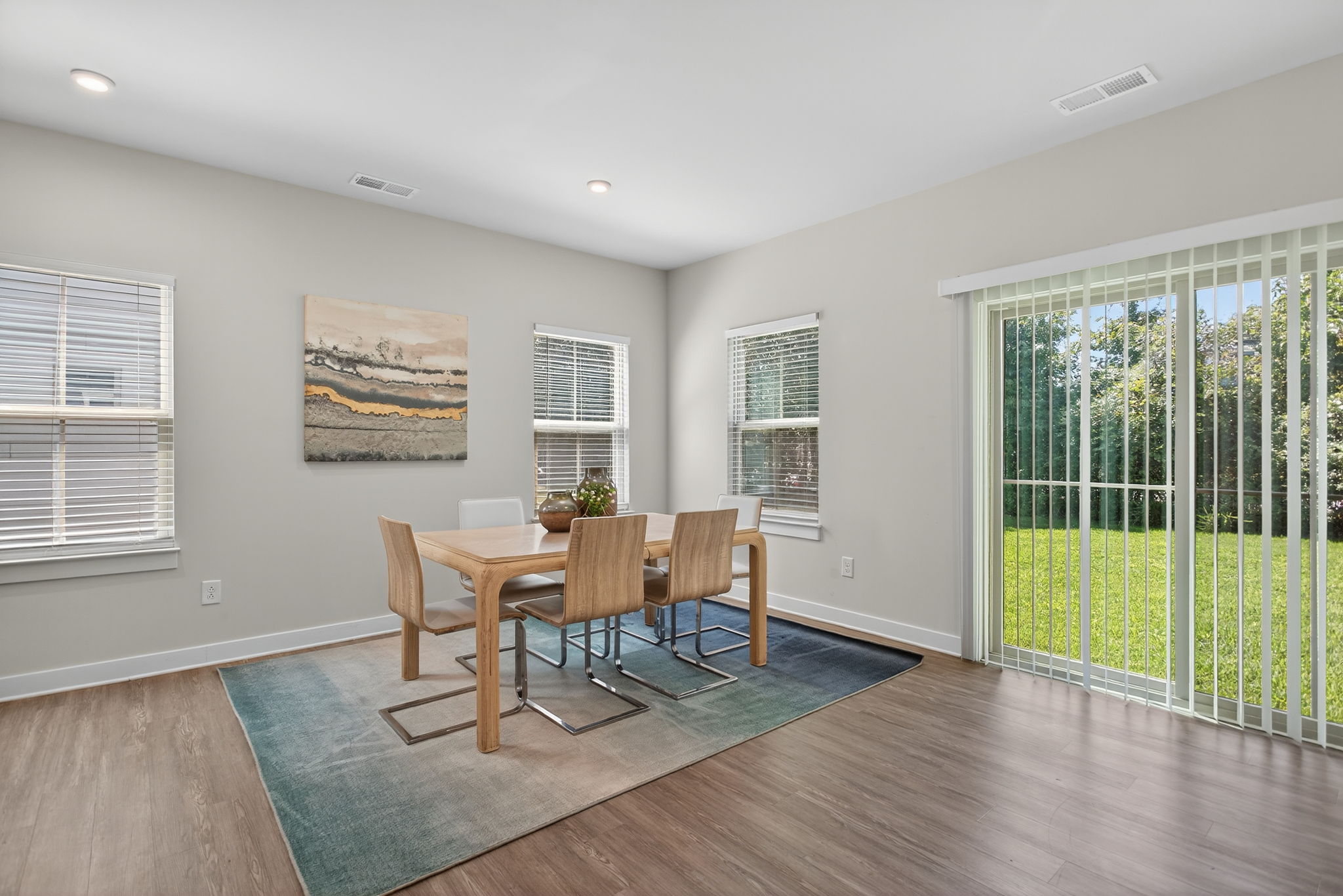 Dining area with plenty of room for a large table