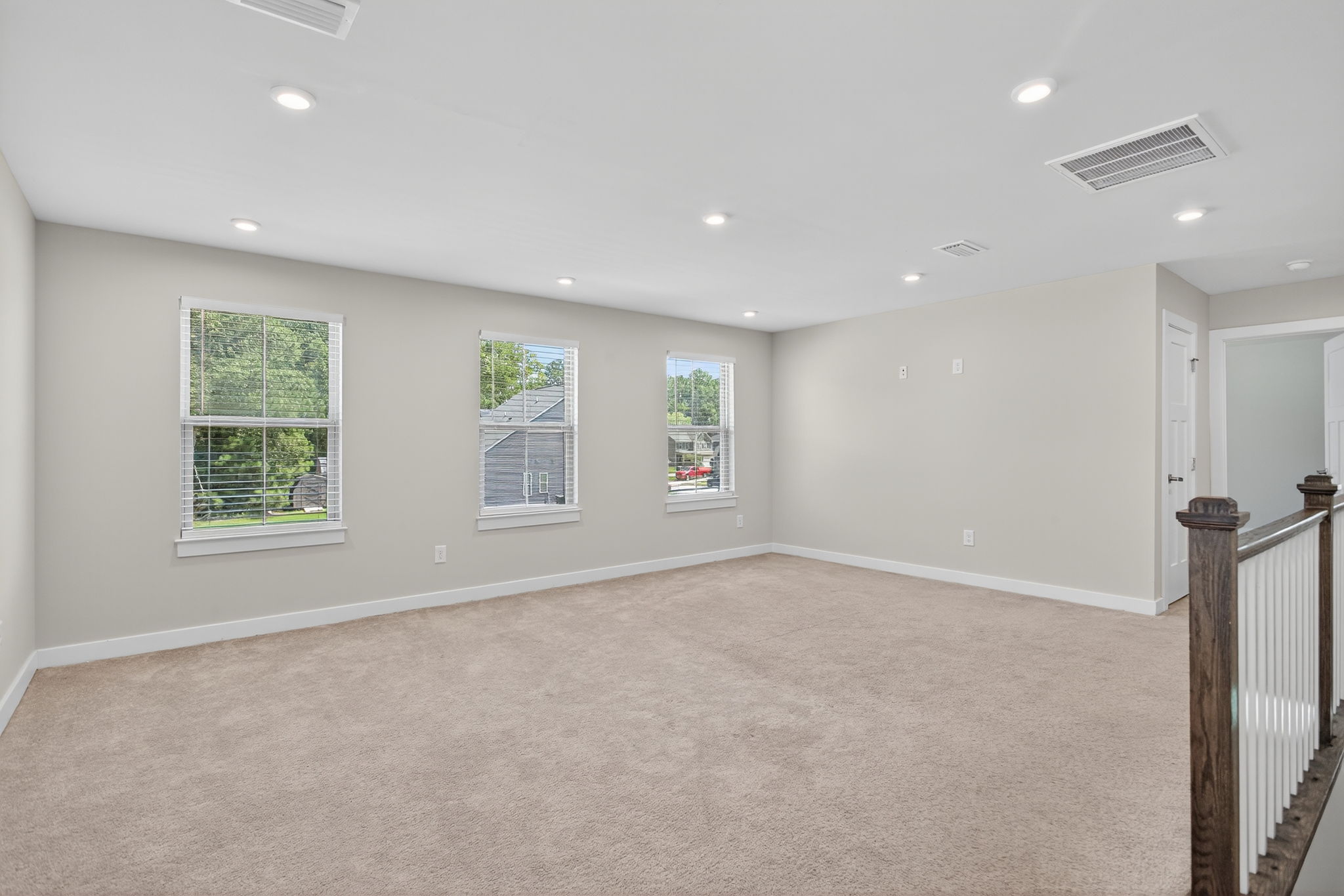 Large loft space upstairs