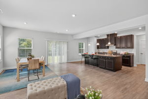 Large open living space for entertaining!
