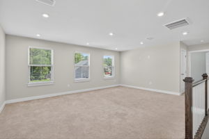 Large loft space upstairs