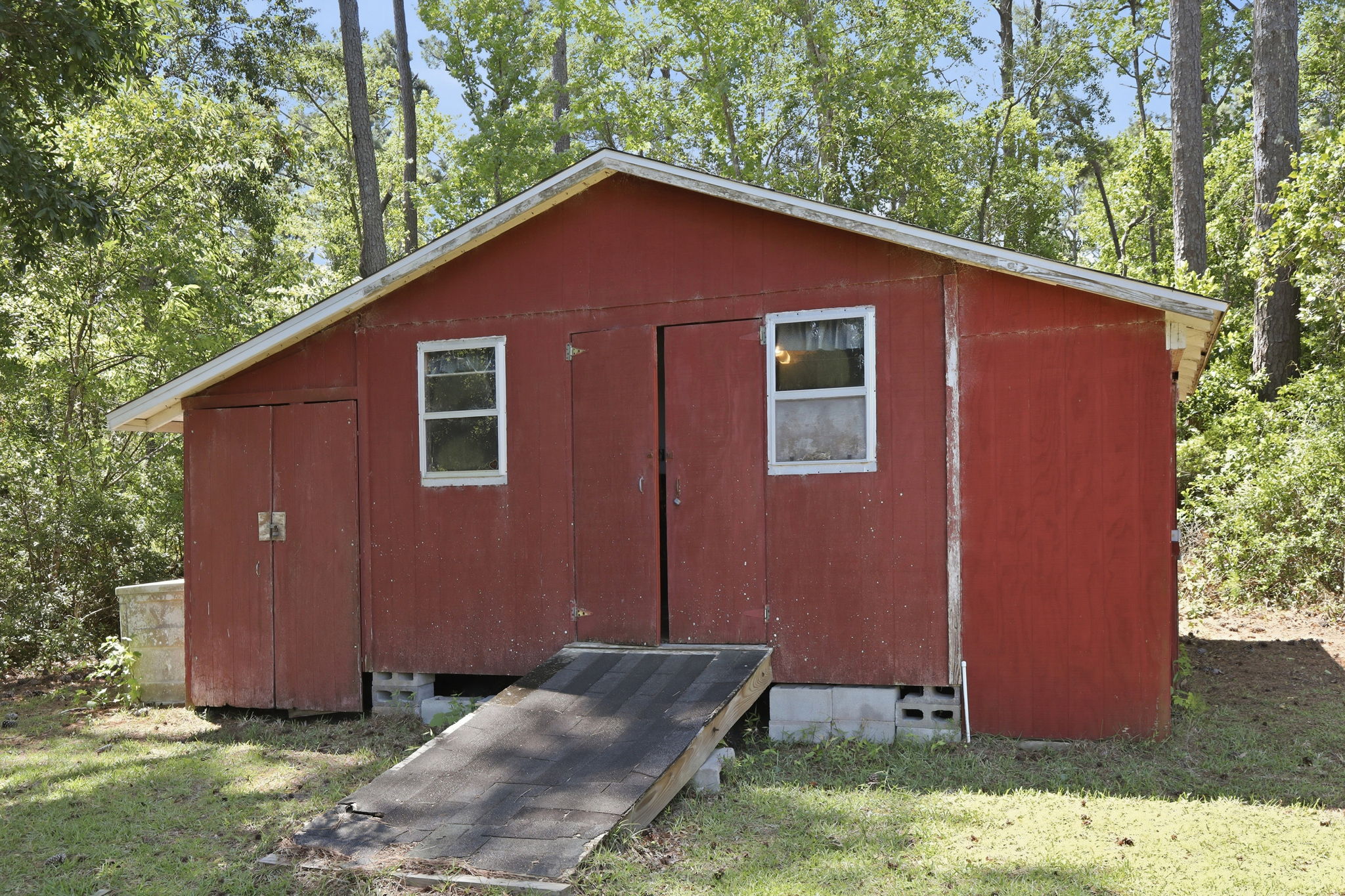Huge shed