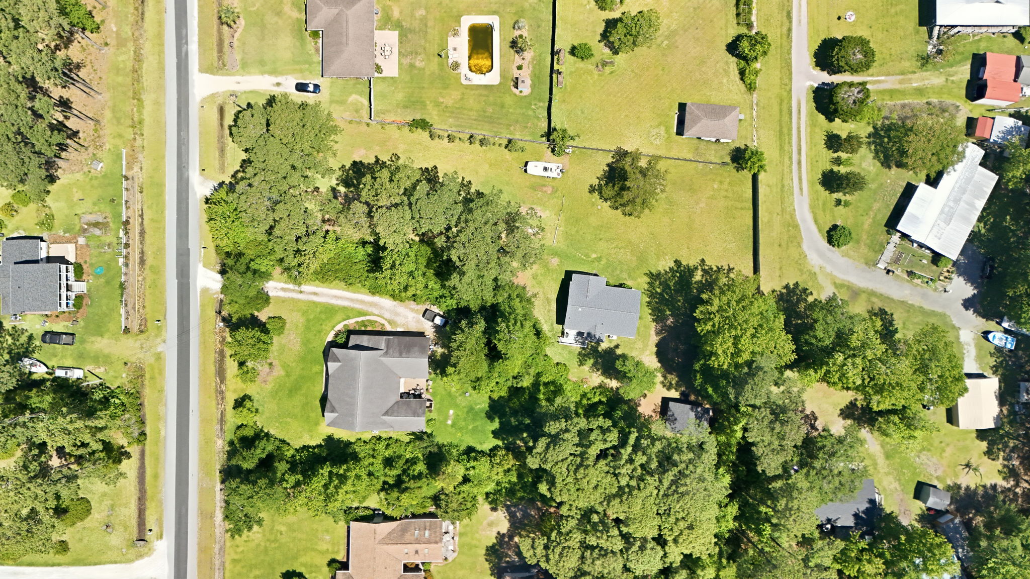 Cleared lot