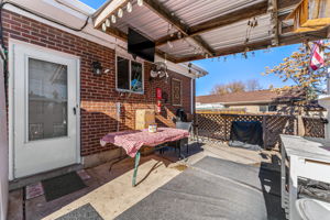 Covered patio