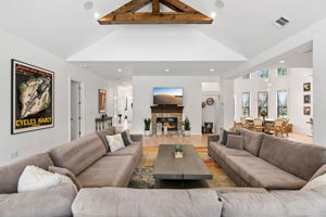 Family Room with Fireplace