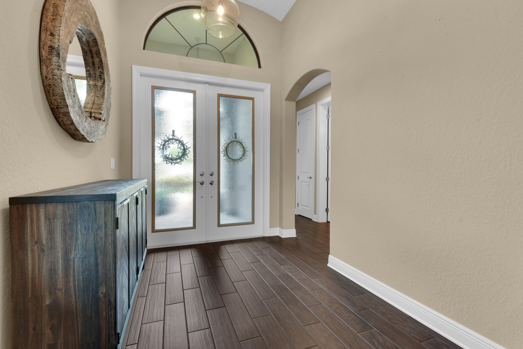 French Door Front Entry