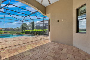 Covered Area On Pool Lanai