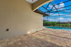 Covered Area On Pool Lanai