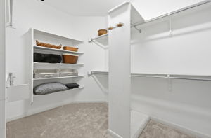 Primary Walk-in Closet.