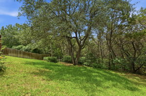.20 acre Back Yard