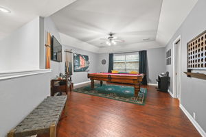 View of the Loft / Recreation Room.