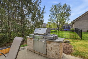 Gas Grill Area