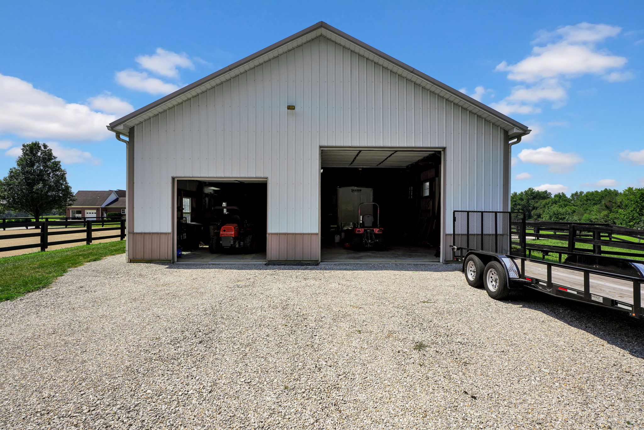 2 Bay Garage at Back of Stable 38’x35’