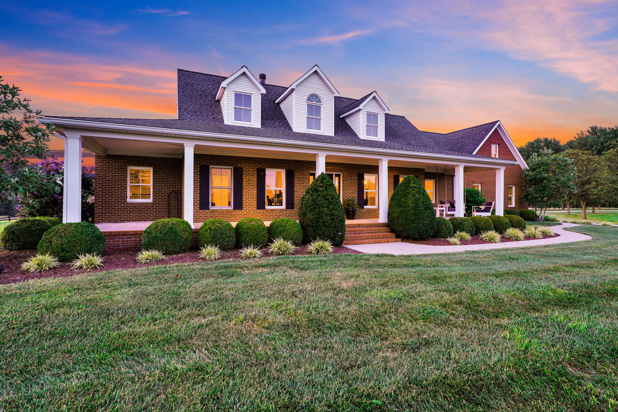 Loooong Covered Porch with Unparalleled Views