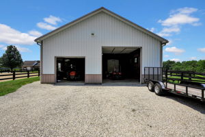 2 Bay Garage at Back of Stable 38’x35’