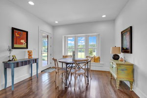 Breakfast Area with Covered Patio Access