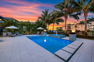 Pool - SUNSET - sky