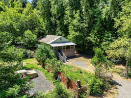 Welcome to your own slice of paradise tucked into the woods.