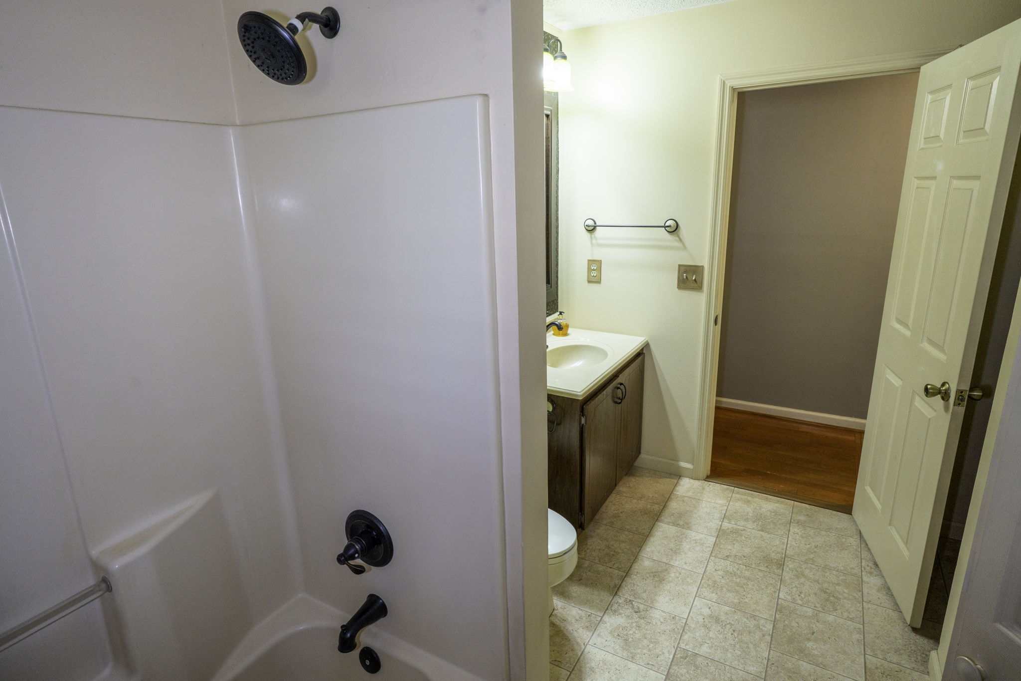 Lower Level - Bathroom Rear View