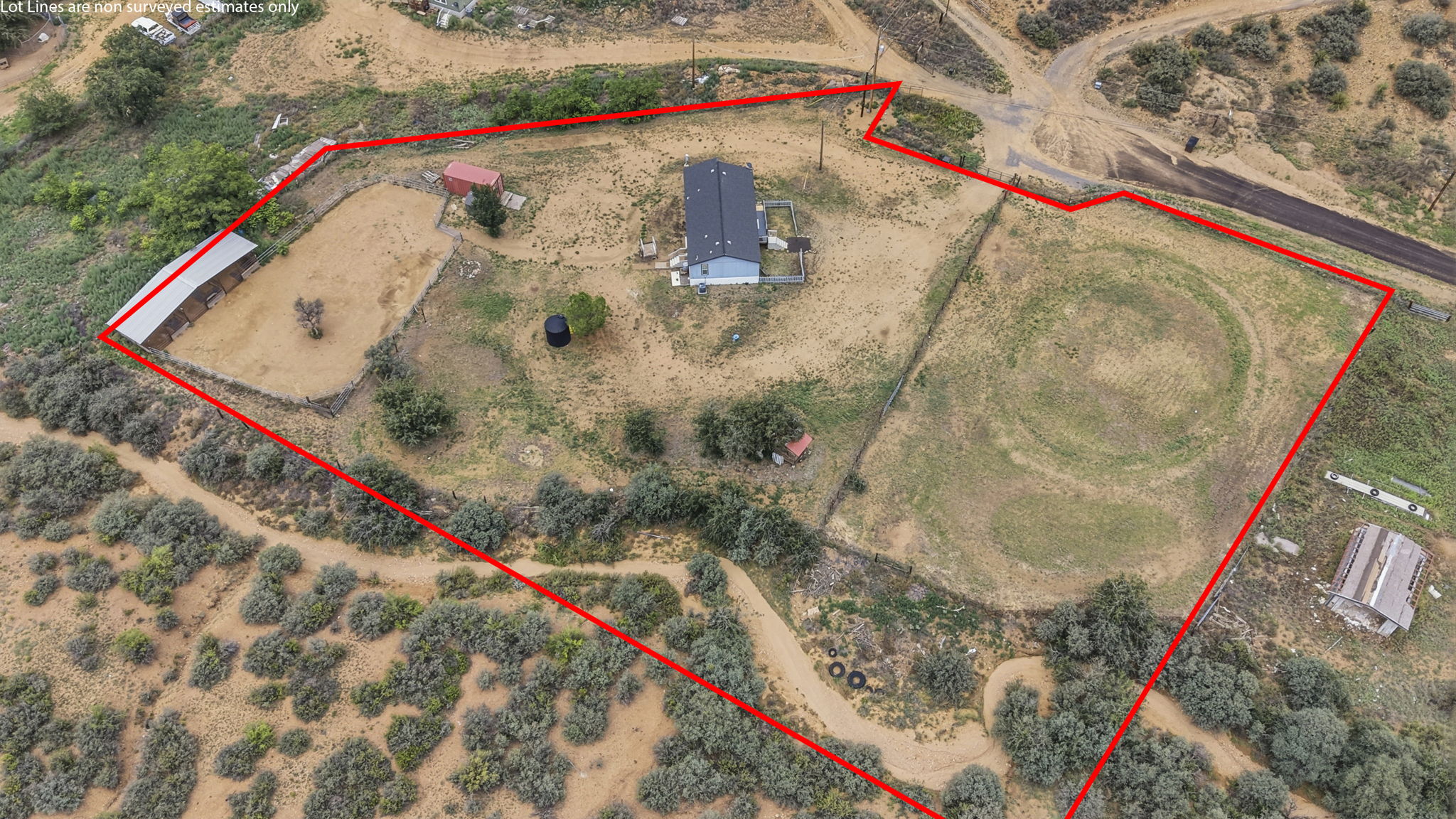 Birds Eye Lot Line
