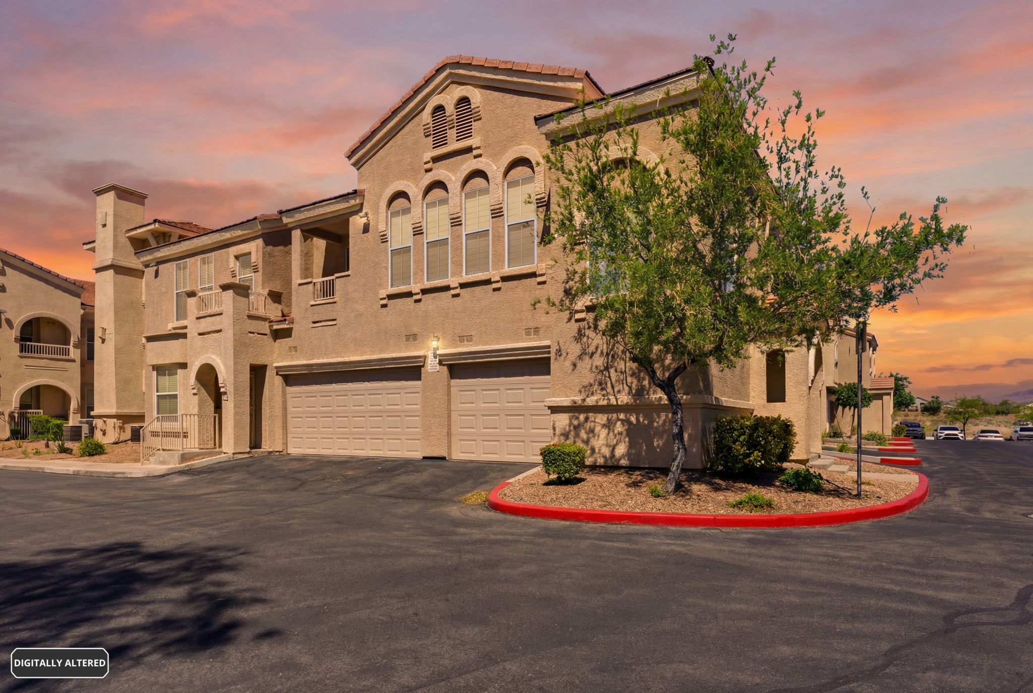 Mountain views & beautiful sunsets.