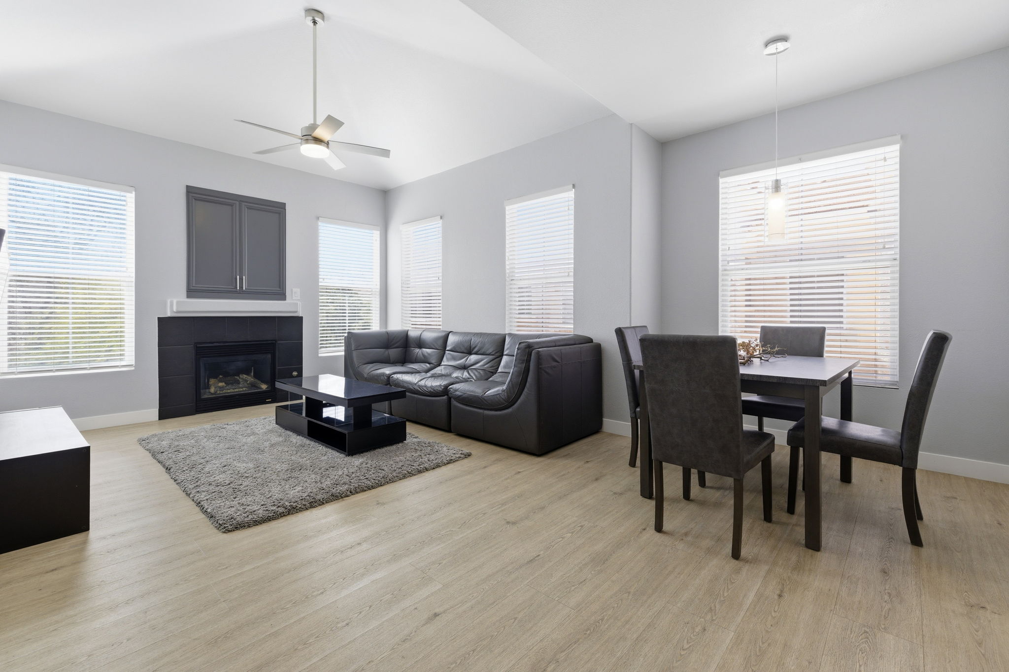 Contemporary style furniture is negotiable.