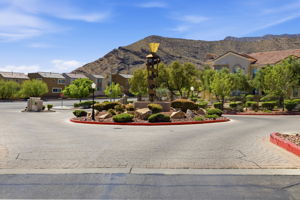 Elevated mountain views mark Chateau Versailles.