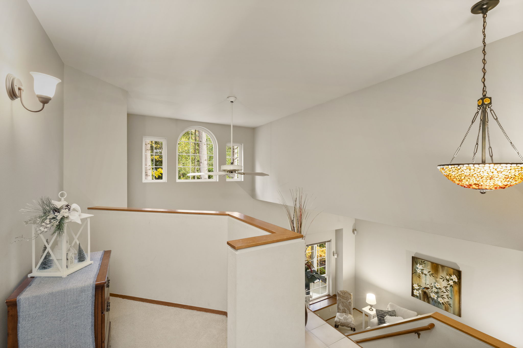 Upper floor landing.