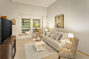 Front living room from the dining.