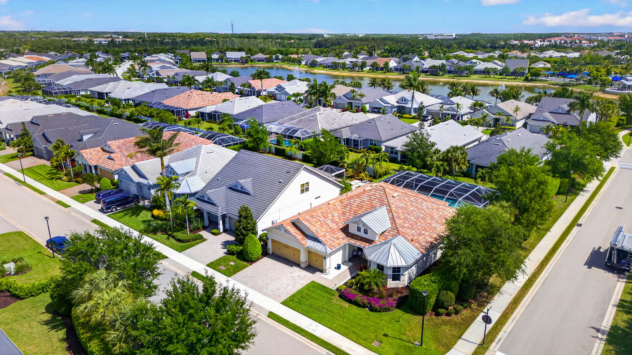 Aerial Front Exterior 2