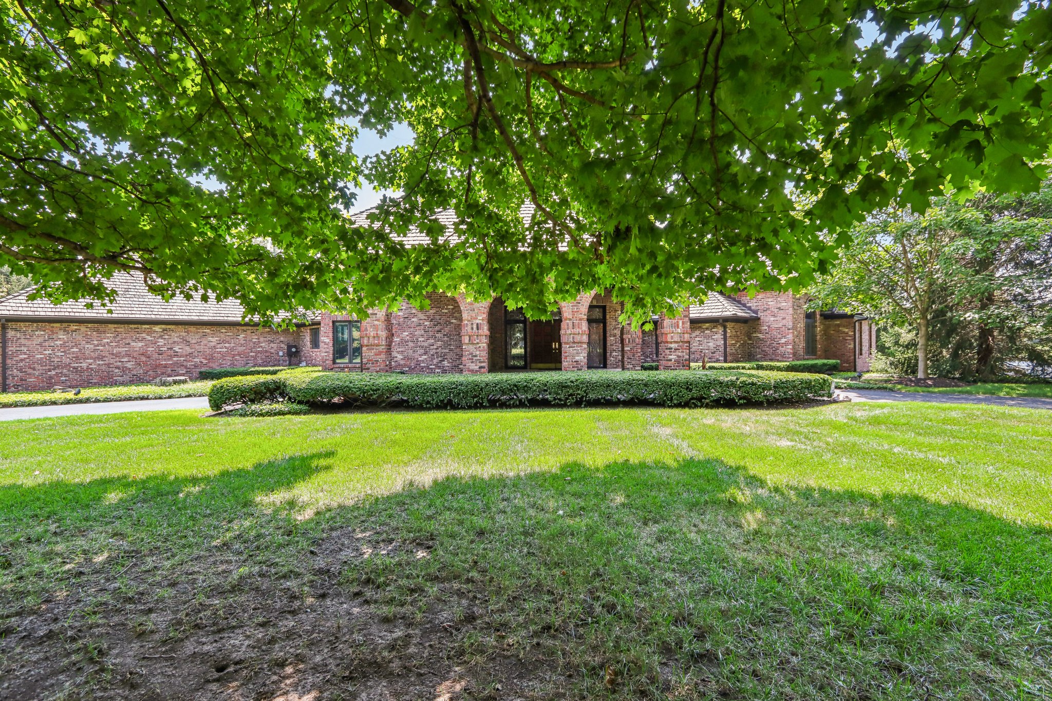 View from front yard