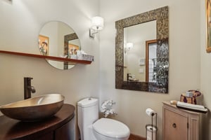 Half bath on main floor