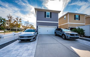 Rear Exterior and Oversized Driveway1