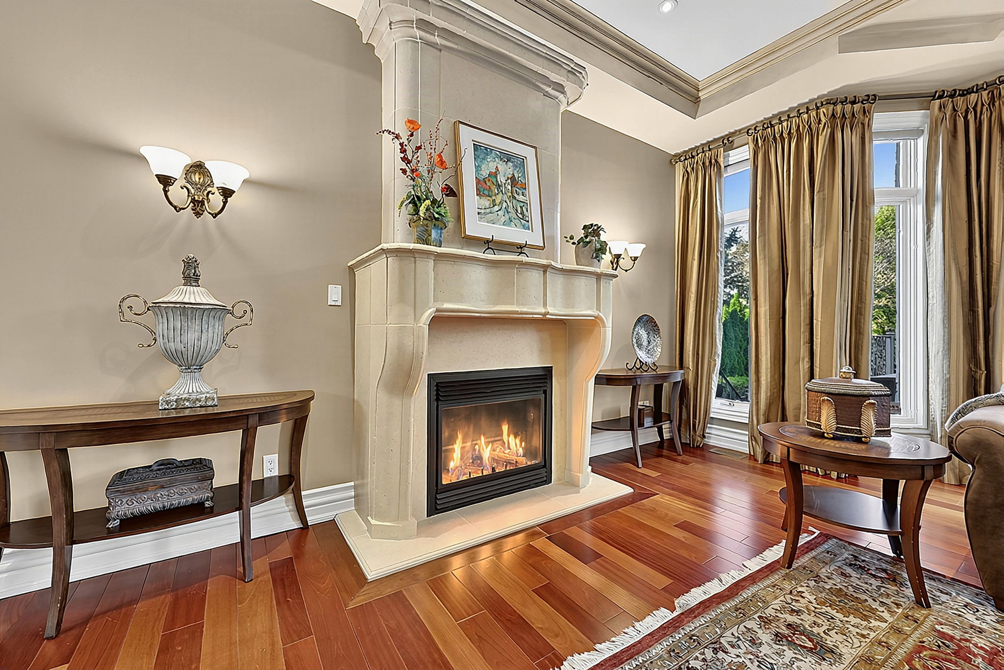 Family Room Fireplace