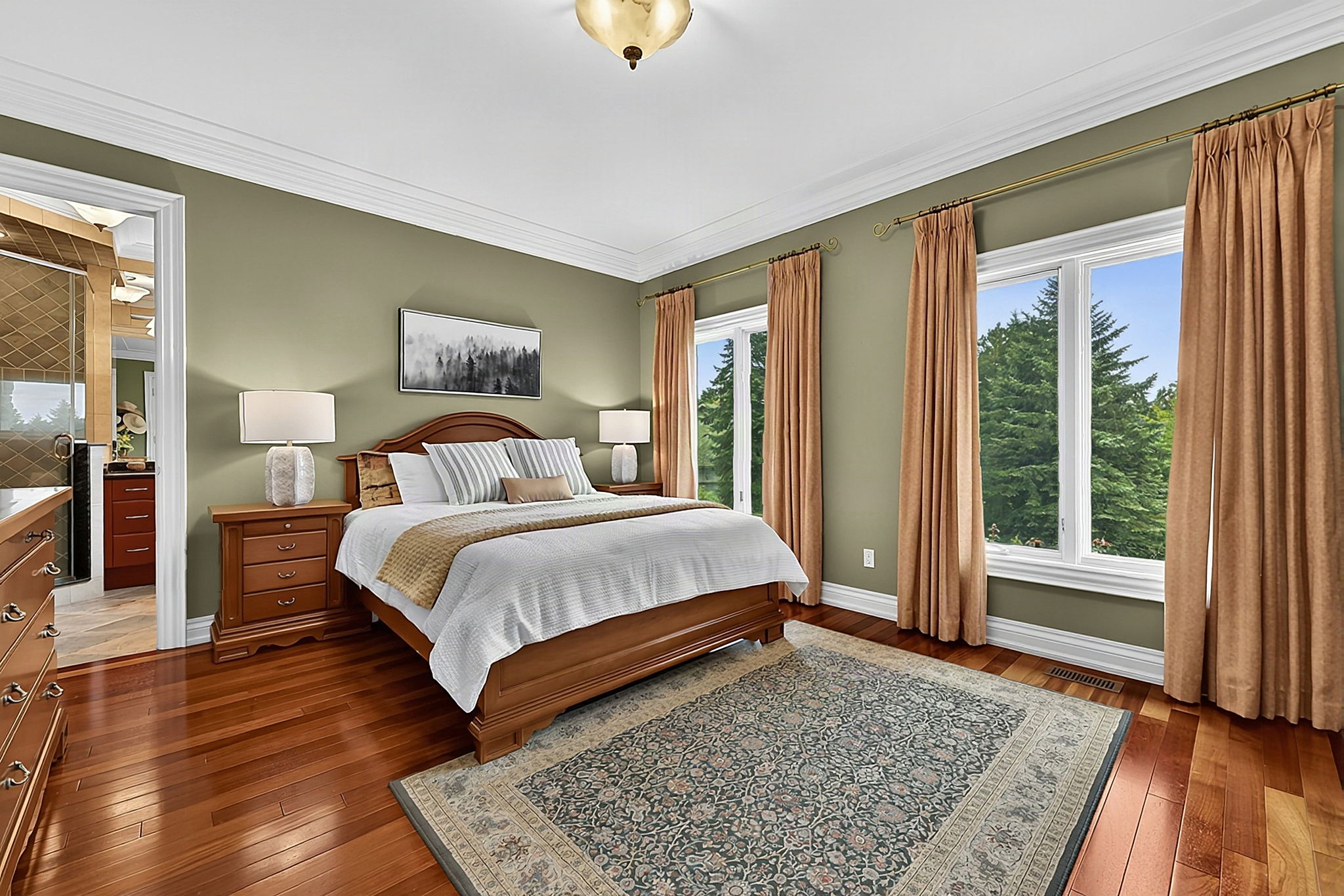 Bedroom 2, Overlooking Front Gardens