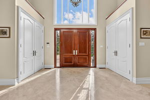 Gracious Two-Storey Entrance