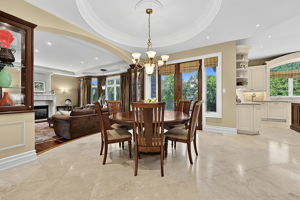 Breakfast Room with Walk-Out to Deck