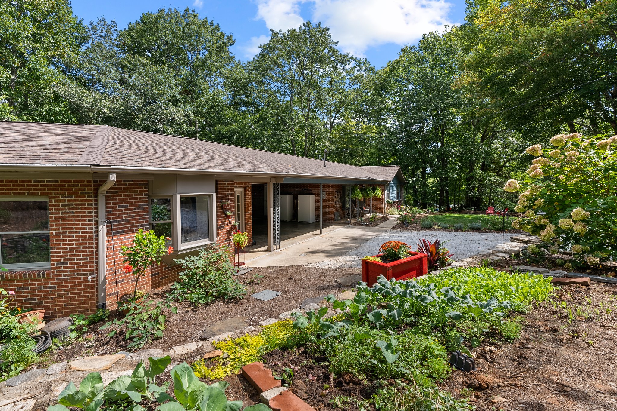 Exterior side of Second Dwelling from Garden Area
