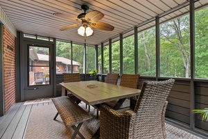 Screened Porch off of Dinning Area Main Dwelling
