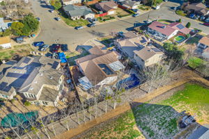 Overhead View of the Property (Backyard view)