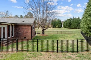 Fenced in Backyard