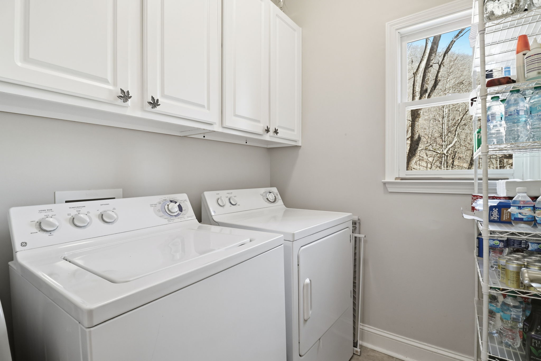Main floor laundry room