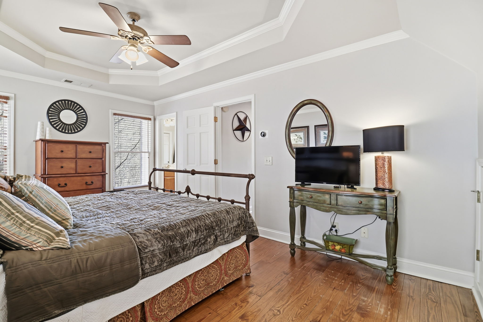 Upper level master bedroom