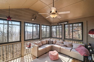 Screened-in Porch with EZ Breeze windows