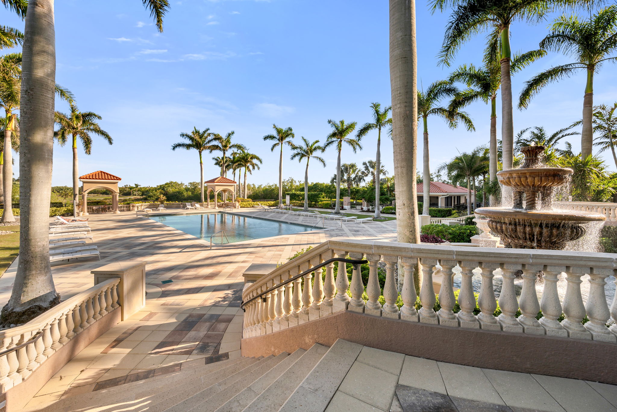 Pool Stair View