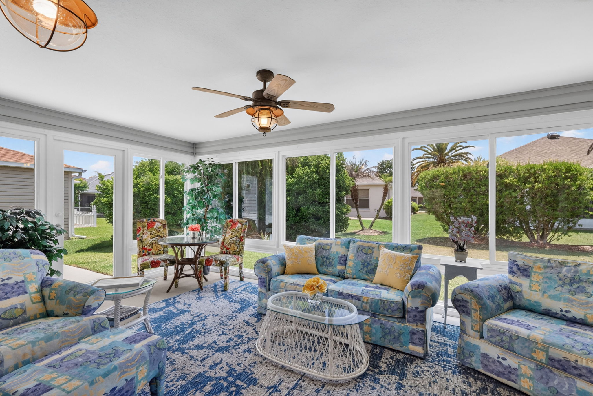Glass-Enclosed Lanai