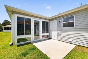 Rear Patio