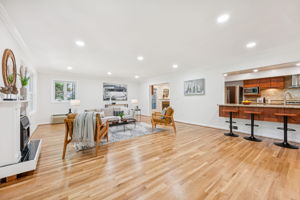 Family Room with Breakfast Bar